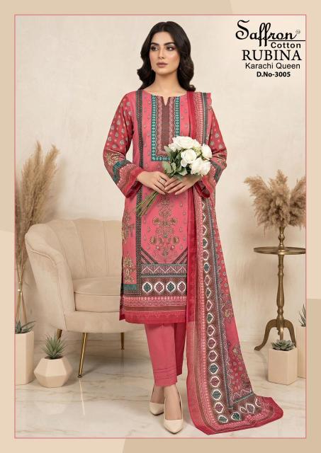 Saffron rubina vol-3 dress materials wholesale whats up numbers